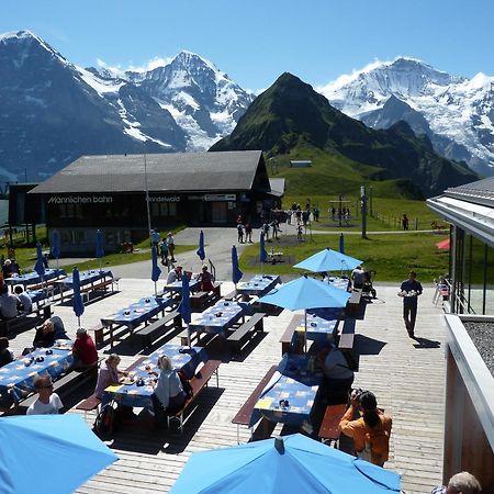 Berghaus Maennlichen Hotel Grindelwald Kültér fotó