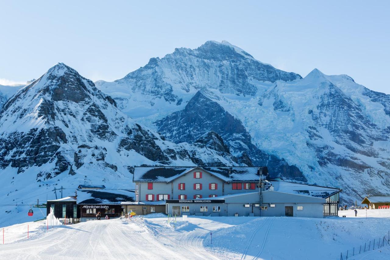 Berghaus Maennlichen Hotel Grindelwald Kültér fotó
